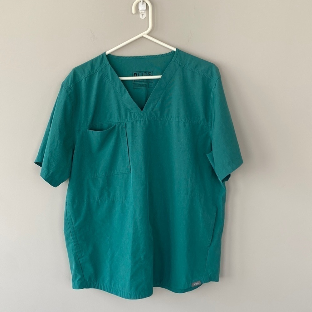 FIGS Scrub Top Mens XL EAC Environmentally Awesome Collection